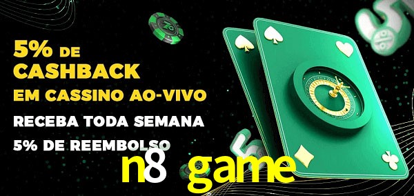 Promoções do cassino ao Vivo n8 game